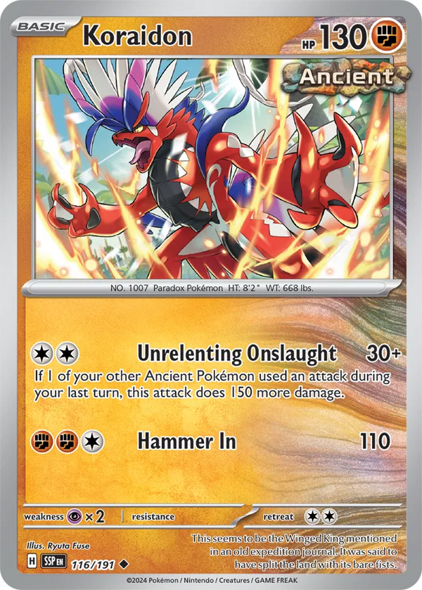 Koraidon (Surging Sparks) 116/191