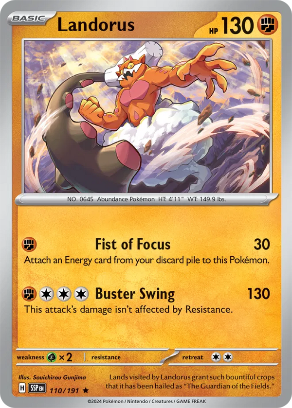 Landorus (Surging Sparks) 110/191 Holofoil