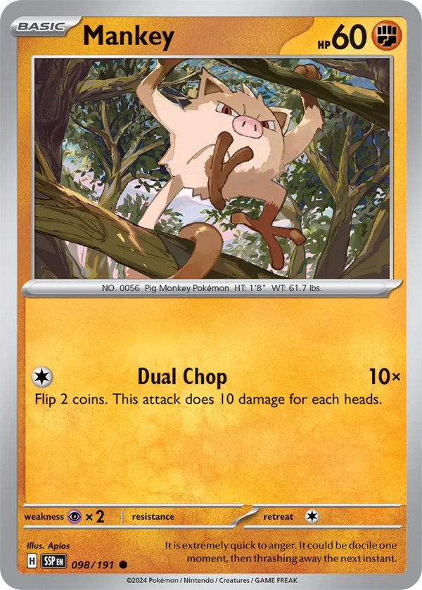 Mankey (Surging Sparks) 098/191