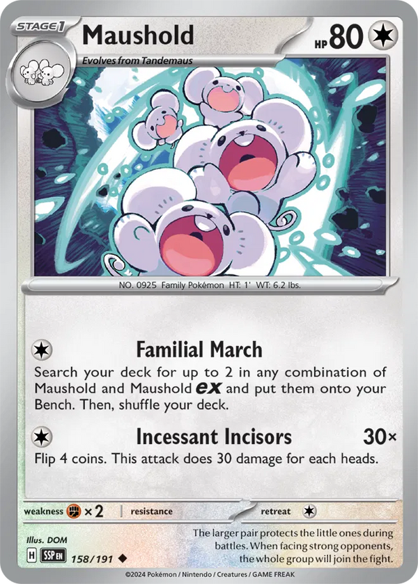 Maushold (Surging Sparks) 158/191