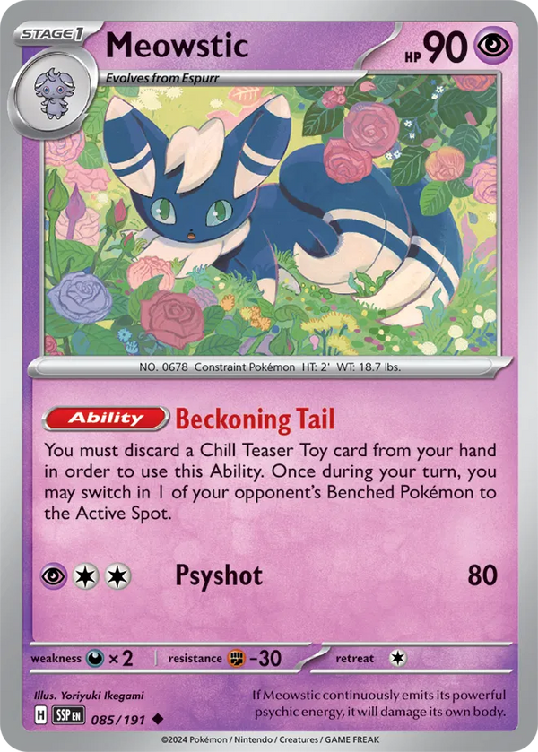 Meowstic (Surging Sparks) 085/191