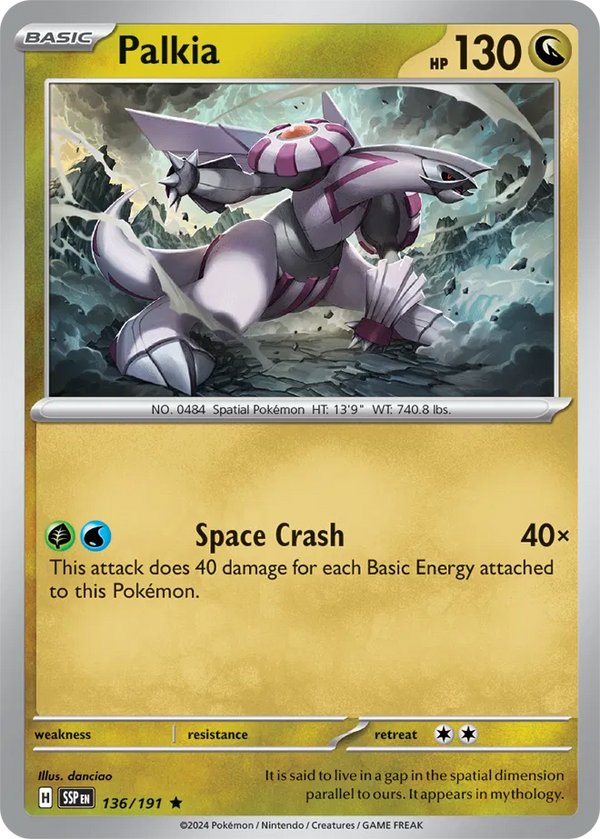 Palkia (Surging Sparks) 136/191 Holofoil
