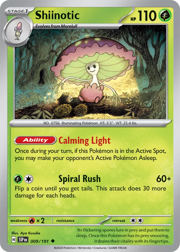 Shiinotic (Surging Sparks) 009/191
