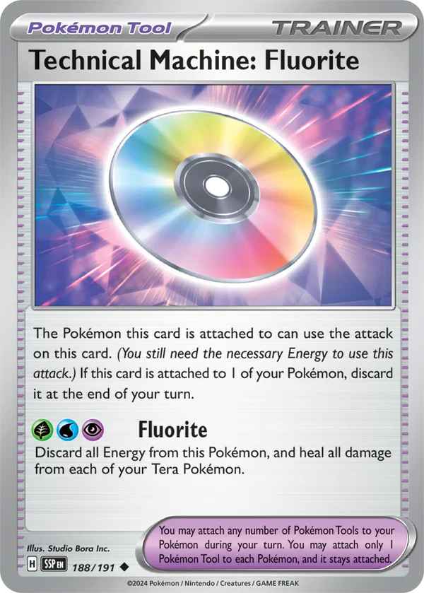 Technical Machine: Fluorite (Surging Sparks) 188/191