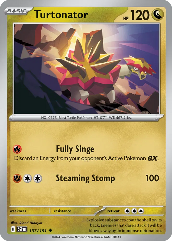 Turtonator (Surging Sparks) 137/191