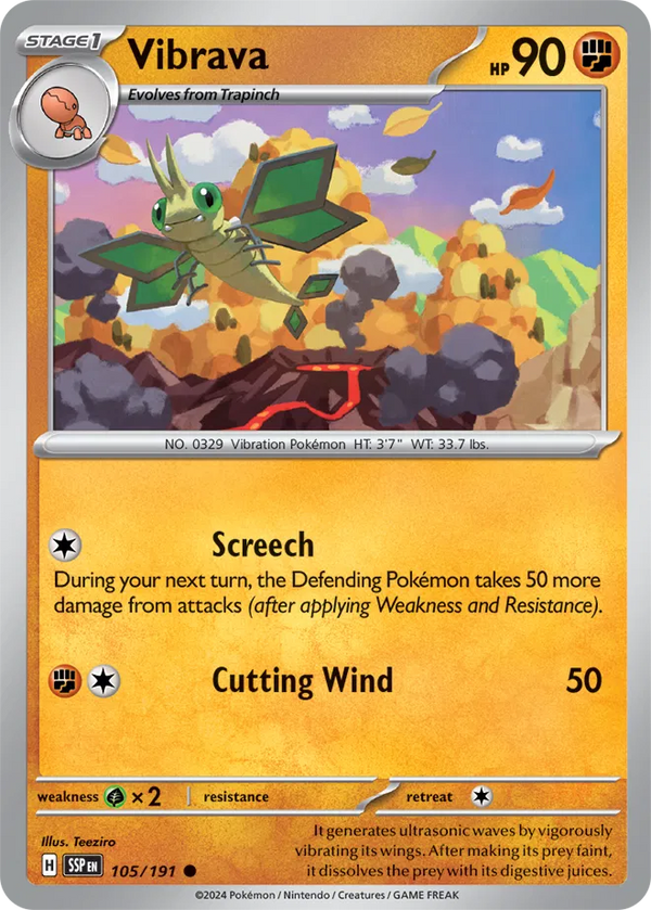 Vibrava (Surging Sparks) 105/191