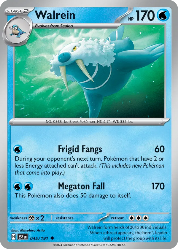 Walrein (Surging Sparks) 045/191