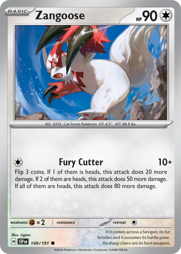 Zangoose (Surging Sparks) 149/191