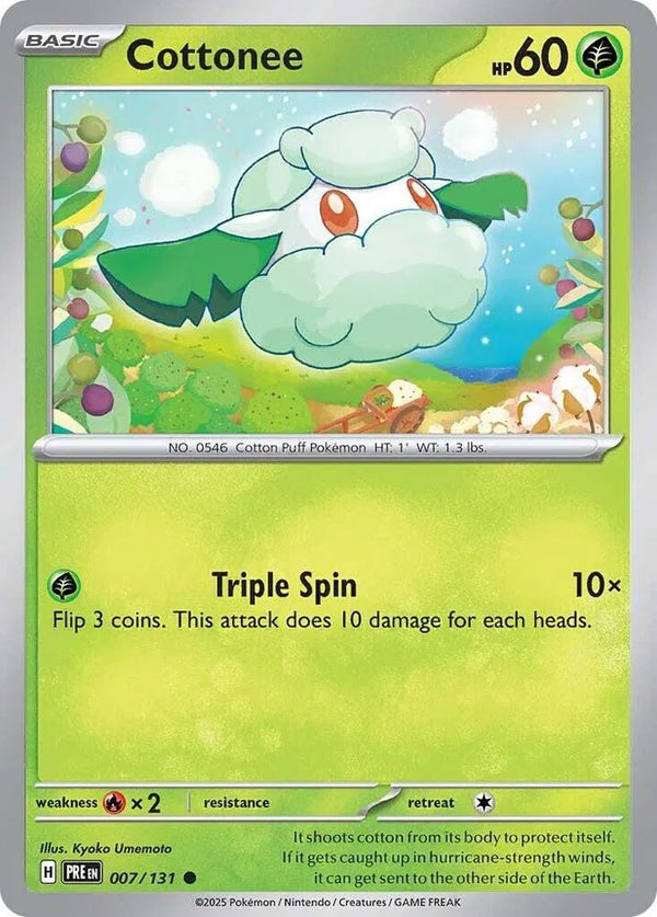 Cottonee (Prismatic Evolutions) 007/131