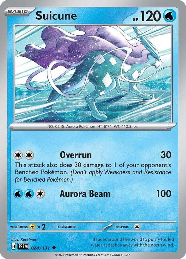 Suicune (Prismatic Evolutions) 024/131