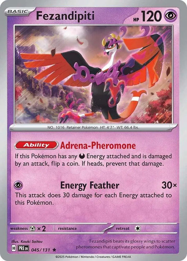 Fezandipiti (Prismatic Evolutions) 045/131 Holofoil