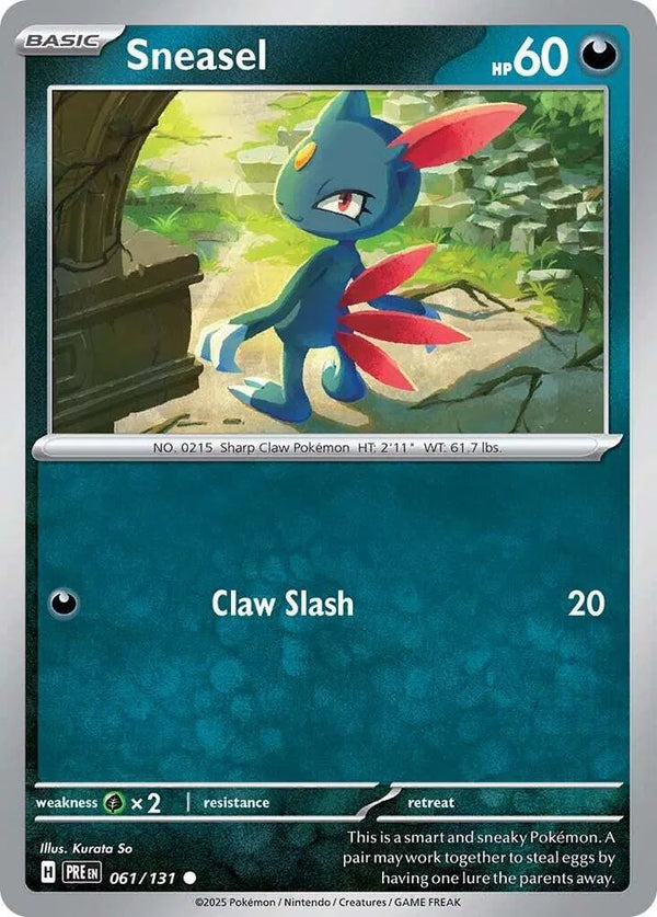 Sneasel (Prismatic Evolutions) 061/131