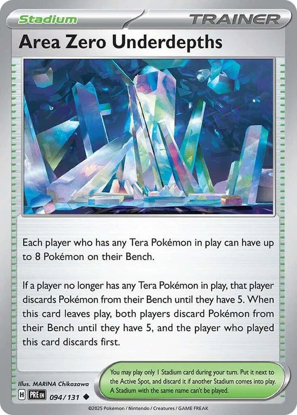 Area Zero Underdepths (Prismatic Evolutions) 094/131