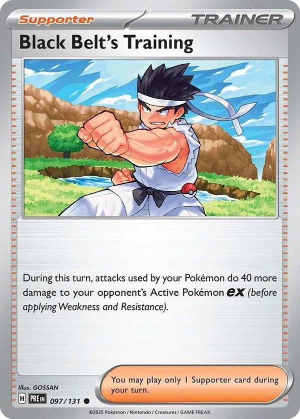 Black Belt's Training - 097/131 (Prismatic Evolutions) 097/131