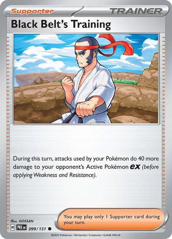 Black Belt's Training - 099/131 (Prismatic Evolutions) 099/131