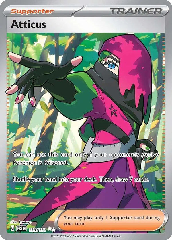 Atticus - 133/131 (Prismatic Evolutions) 133/131 Holofoil