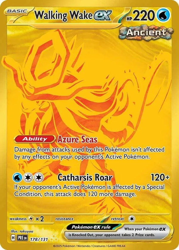 Walking Wake ex (Prismatic Evolutions) 178/131 Holofoil