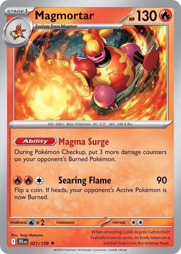 Magmortar (Journey Together) 021/159 Holofoil
