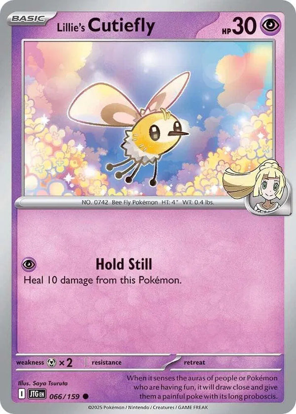 Lillie's Cutiefly (Journey Together) 066/159 Reverse Holofoil