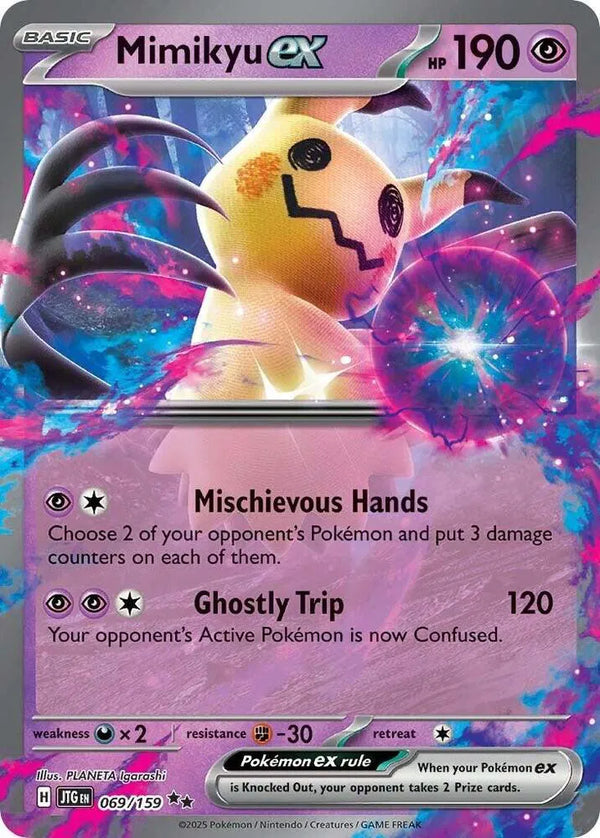 Mimikyu ex (Journey Together) 069/159 Holofoil
