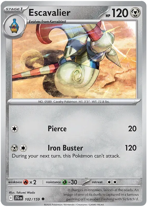 Escavalier (Journey Together) 102/159