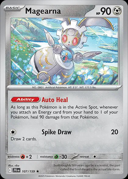 Magearna (Journey Together) 107/159 Holofoil