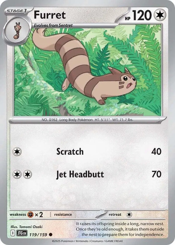Furret (Journey Together) 119/159