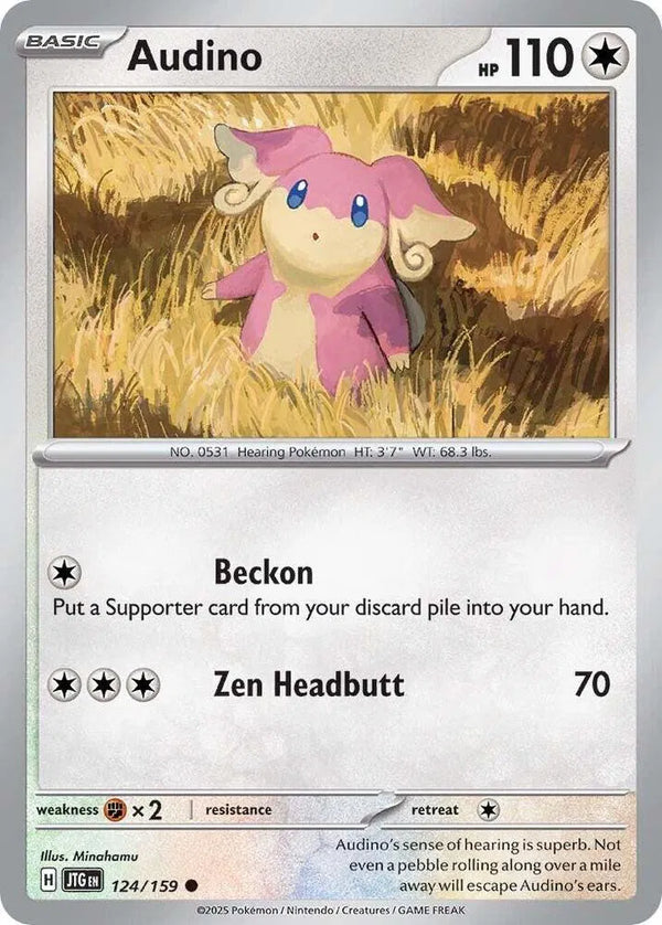 Audino (Journey Together) 124/159