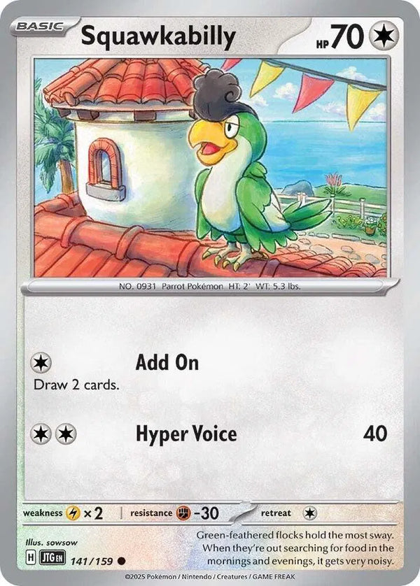 Squawkabilly (Journey Together) 141/159 Reverse Holofoil