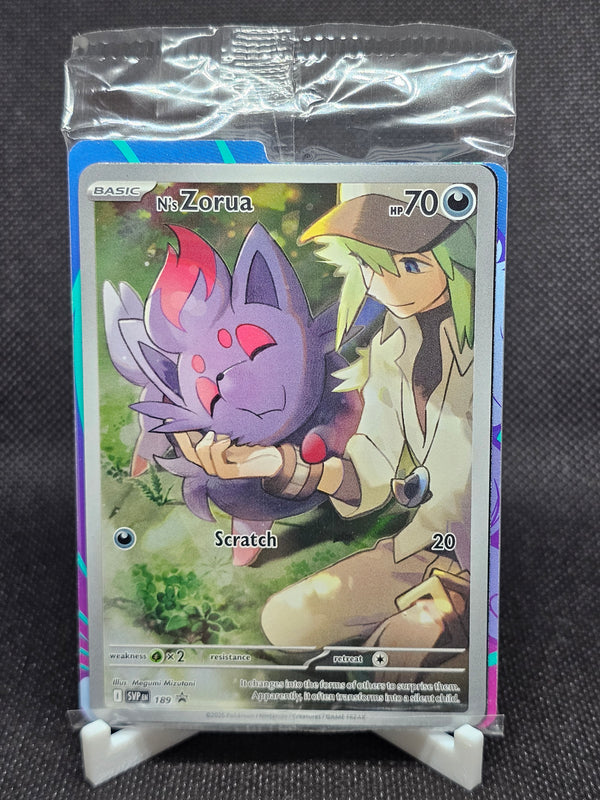 N's Zorua - 189 (Scarlet & Violet Promo) Sealed