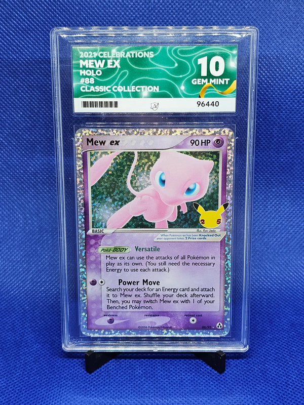 Mew ex | ACE 10 | 88/92 | Celebrations: Classic Collection