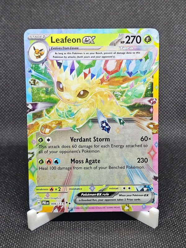 Leafeon ex - 006/131 (Prismatic Evolutions) Holofoil